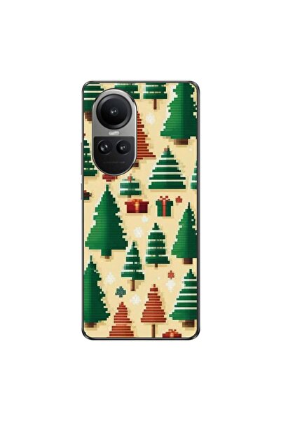 OEM Husa compatibila cu Oppo Reno10 5G Silicon Gel Tpu Model Pixel Art Christ...