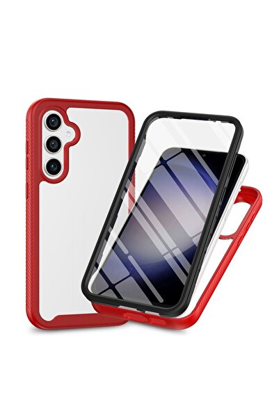 sscase 360 Degrees Coverage Σκληρή Θήκη Red (Samsung Galaxy S24 FE 5G)