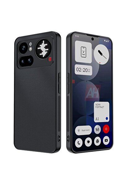 sscase Leather Coated Σκληρή Θήκη Black (Nothing Phone (4a) Pro)