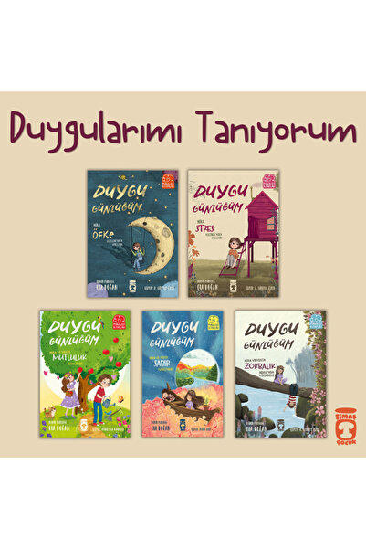 Timaş Çocuk Duygularımı Tanıyorum 2. Sınıf Okuma Seti - 7-8-9 Yaş - Oya Doğan -