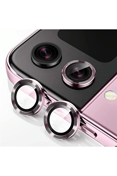 sscase Samsung Galaxy Z Flip5 5G Αντιχαρακτικό Γυαλί 9H για την Κάμερα Pink