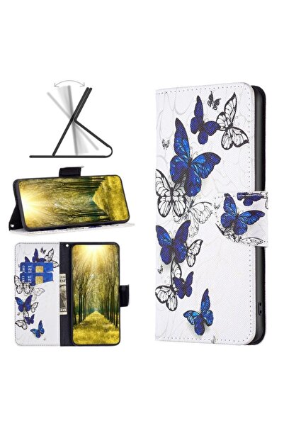 sscase Colored Drawing Θήκη Πορτοφόλι Butterflies (Xiaomi Redmi 12 4G)