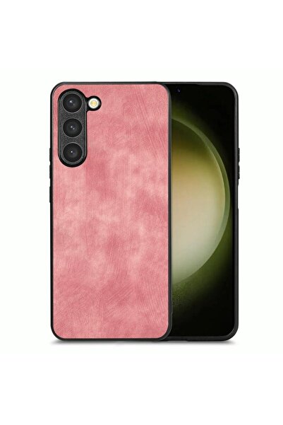 sscase Vintage Leather Σκληρή Θήκη Pink (Samsung Galaxy S23 FE 5G)