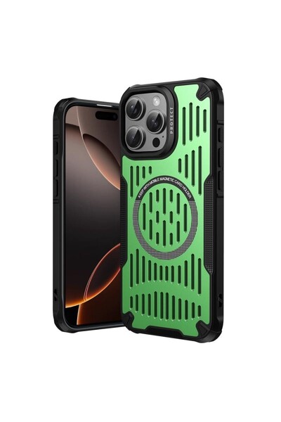 sscase Cooling MagSafe Σκληρή Θήκη Green (Apple iPhone 16 Pro)