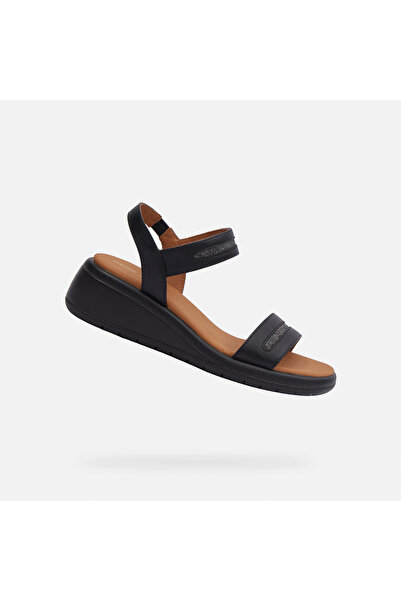 Geox Sandale negre de damă Meliconia