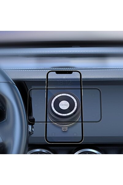 Generic Magnetic Car Phone Holder – Strong Suction Cup Mount, 360° Rotation, Dashboard & Wall Mount, Universal Magnetic Mobile Holder for iPhone & Android