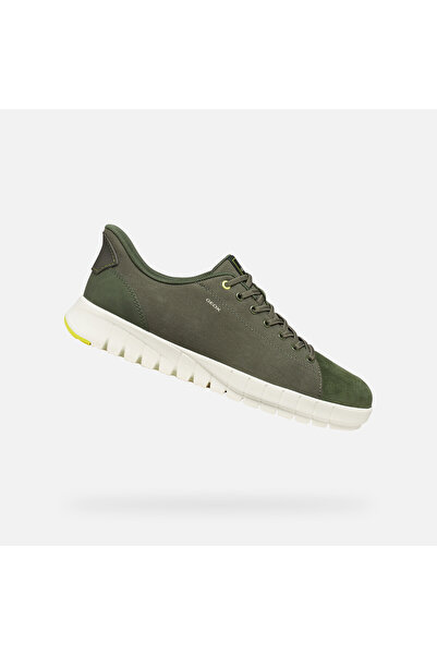 Geox Adidași bărbătești verde închis Flextride Plus Fast in