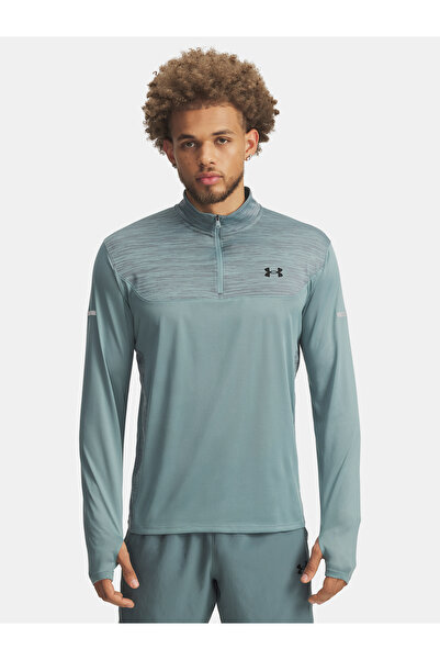 Under Armour Tricou bărbătesc UA Tech Utility 1/4 Zip-GRN