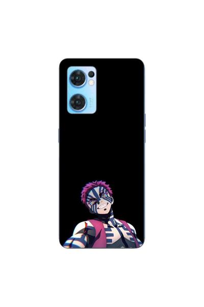 OEM Husa compatibila cu Oppo Reno7 5G Silicon Gel Tpu Model Demon Slayer Akaza