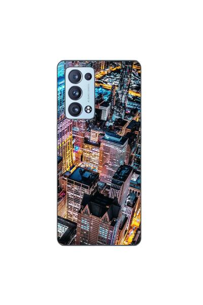 OEM Case compatible with Oppo Reno6 Pro 5G Silicone Gel Tpu Model Night City