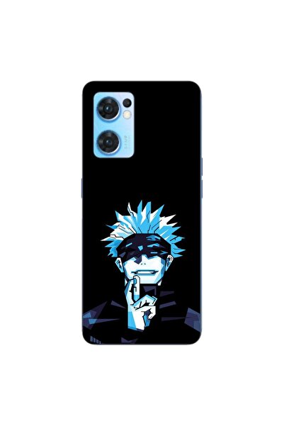 OEM Case compatible with Oppo Reno7 5G Silicone Gel Tpu Pattern Jujutsu Kaisen