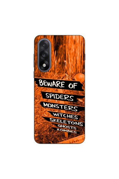 OEM Husa compatibila cu OnePlus Nord 5 Silicon Gel Tpu Model Halloween Beware...