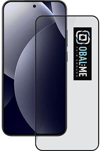 OBAL:ME 2.5D 0.4mm Σκληρυμένο Γυαλί Μαύρο Redmi Note 15 Pro 5G