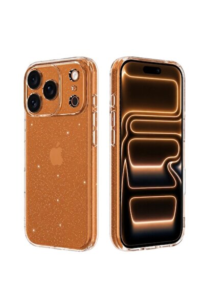 DAMUR Husă Glitter Spark pentru Apple iPhone 17 Pro Max, Silicon flexibil, De...