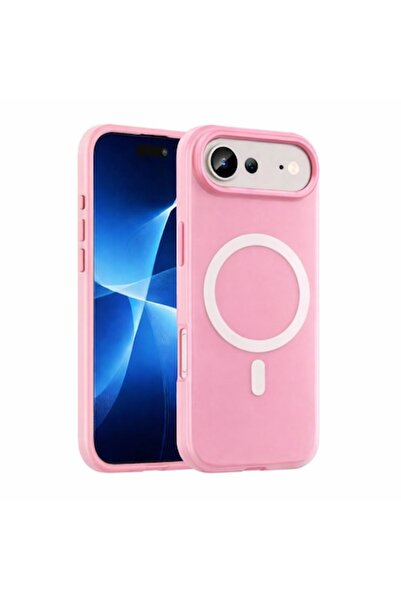 DAMUR Husă de telefon magnetică 2 în 1 tip Jelly, compatibilă cu Apple iPhone...