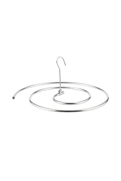 DAMUR Uscător de rufe spiralat, din oțel inoxidabil de 10 mm, detașabil, 40 x...