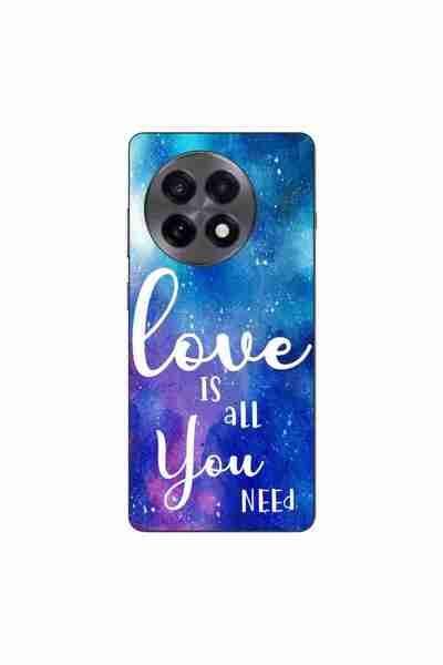 OEM Husa compatibila cu OnePlus 13R Silicon Gel Tpu Model Love Is All You Need