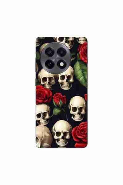OEM Husa compatibila cu OnePlus 13R Silicon Gel Tpu Model Skulls and Roses