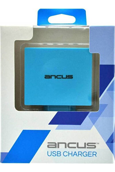 Other Φορτιστής Ancus Χωρίς Καλώδιο με 4 Θύρες USB-A Μπλε (5210029034619)