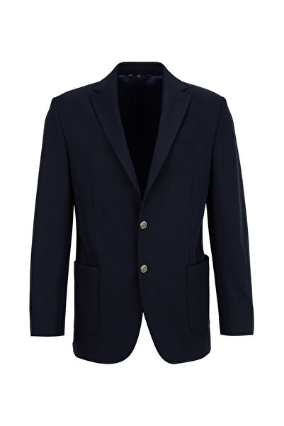 BROOKS BROTHERS Lacivert Erkek Slim Fit Ceket BBSS26MBL006