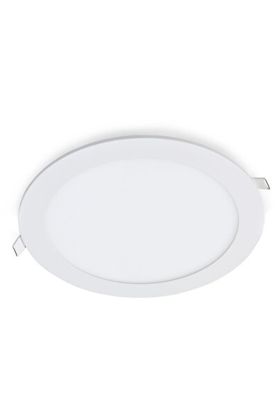 Quark Panou LED încastrat 12W, 6500K, panou rotund pentru montaj în rastel 16...