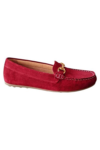 Cox Mocasini de damă, din piele întoarsă, Cox, cu branț din piele, talpă joas...