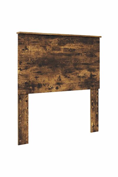 vidaxl Headboard Smoked oak 100 cm Composite wood