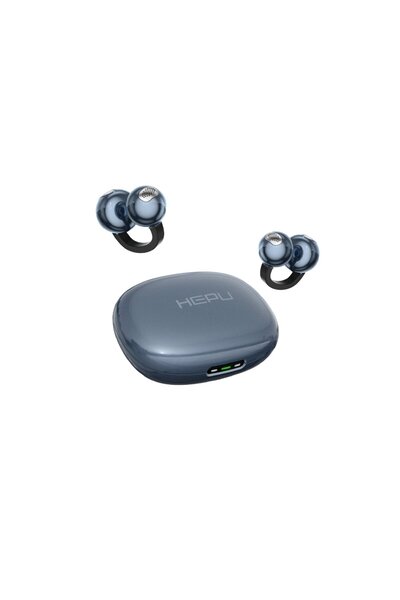 HEPU AB01S Kablosuz Bluetooth Kulaklık HD Ses Bluetooth 6.0 Küpe Tasarım