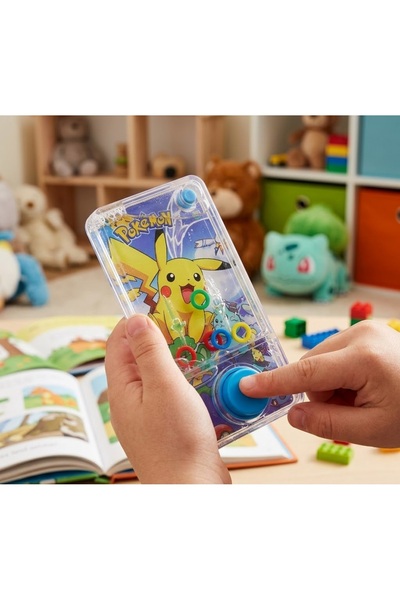 Kuzey Tacı Water World Taşınabilir Su Oyun Konsolu Pokémon Temalı Nostaljik E...