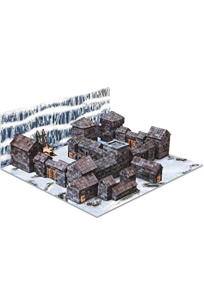 Wise Elk Set constructie caramizi - Castelul Negru, 4300 piese reutilizabile