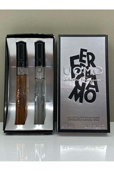 Salvatore Ferragamo مجموعة ميني EDT 2 × 5 مل (أومو + كاجوال لايف) 10 مل