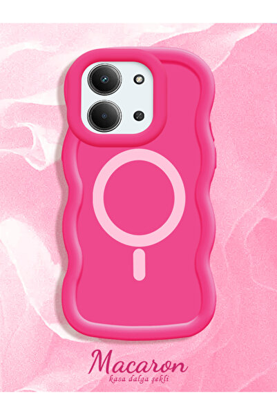 CASEVIBE Xiaomi Redmi 15C 4G Uyumlu Dalga desenli, darbelere dayanıklı, sade ...