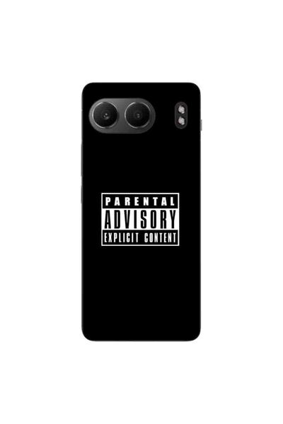 OEM Husa compatibila cu OnePlus Nord 4 Silicon Gel Tpu Model Parental Advisory