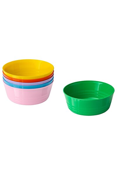 IKEA KALAS Bowl, mixed colours/seasonal edition