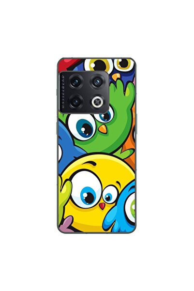OEM Husa compatibila cu OnePlus 10 Pro Silicon Gel Tpu Model Bufnite Colorate
