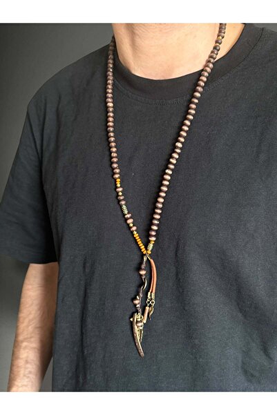 Bozhi Necklace Glass Beads Luminous Style