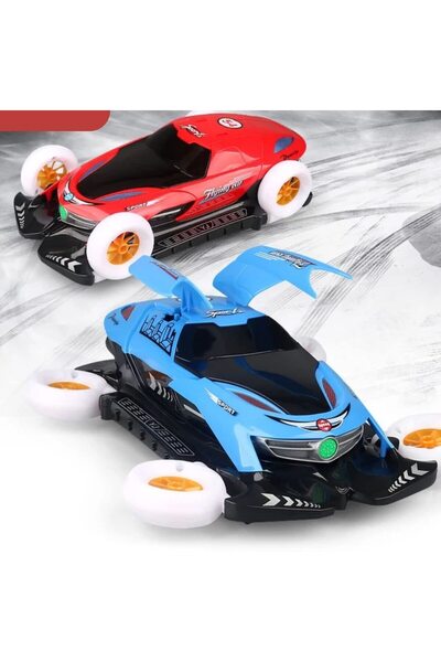CasaDesteapta.ro Mașină Jucarie Interactivă „Flying Car” cu Transformare – Ro...