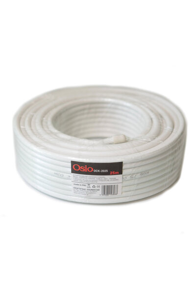 OSIO OCK-2025 Ομοαξονικό καλώδιο κεραίας 25M 75Ω