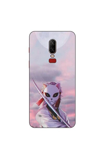 OEM Husa compatibila cu OnePlus 6 Silicon Gel Tpu Model Demon Slayer Sabito