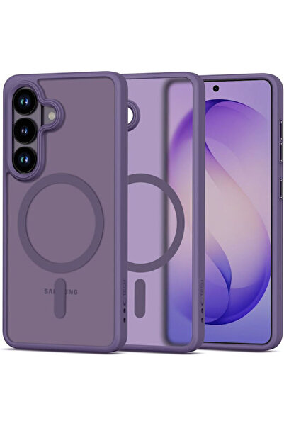 Tech-Protect Magmat Πίσω Κάλυμμα Σιλικόνης / Πλαστικό Μωβ (Galaxy S26)
