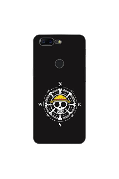OEM Husa compatibila cu OnePlus 5T Silicon Gel Tpu Model One Piece Logo