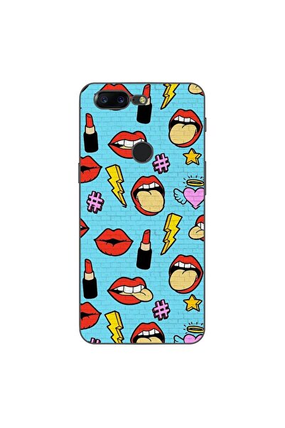 OEM Husa compatibila cu OnePlus 5T Silicon Gel Tpu Model Pop Art Lips