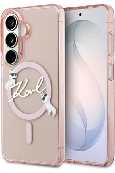 Karl Lagerfeld Πίσω Κάλυμμα Πλαστικό / Σιλικόνης Ροζ (Galaxy S26) Κωδικός: KL...
