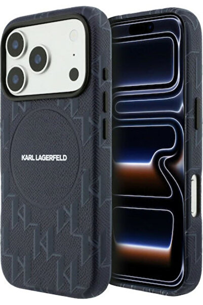 Karl Lagerfeld Πίσω Κάλυμμα Πλαστικό / Σιλικόνης Μπλε (iPhone 17 Pro Max) Κωδ...