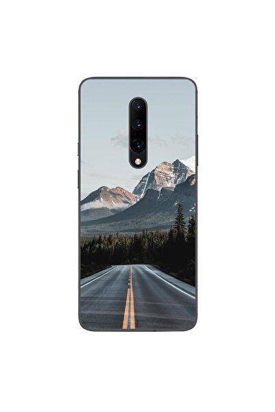 OEM Husa compatibila cu OnePlus 7 Pro Silicon Gel Tpu Model Mountain Road