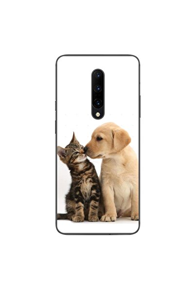 OEM Husa compatibila cu OnePlus 7 Pro Silicon Gel Tpu Model Pisicuta Catelus ...