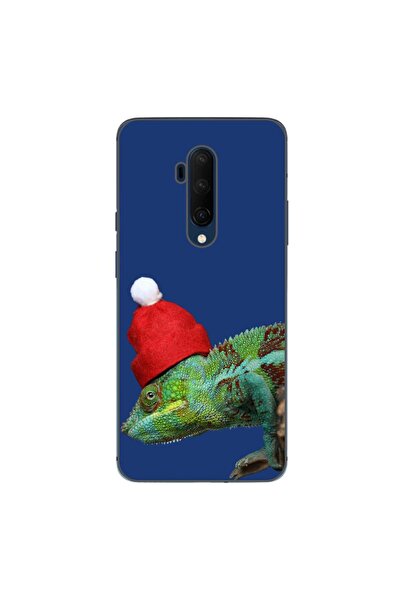OEM Husa compatibila cu OnePlus 7T Pro Silicon Gel Tpu Model Craciun Cameleon