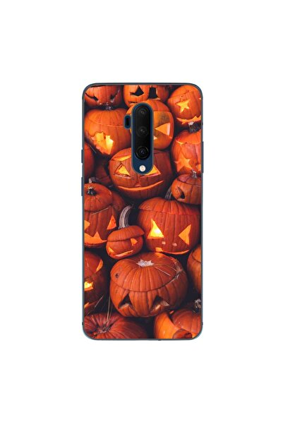 OEM Husa compatibila cu OnePlus 7T Pro Silicon Gel Tpu Model Halloween Dovlec...