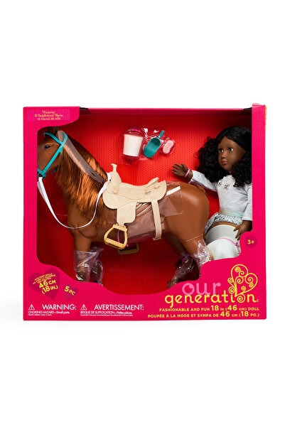 Our Generation Victoria and Saddlebred Horse Set
