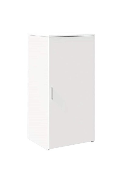 vidaxl White storage cabinet 50x45x103.5 cm made of processed wood